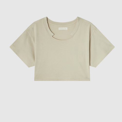 T-Shirt Urban Crop - Steel - Femme