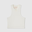 Débardeur Urban Tank Crop - Dirty White - Femme