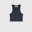 Débardeur Urban Tank Crop - Navy - Femme