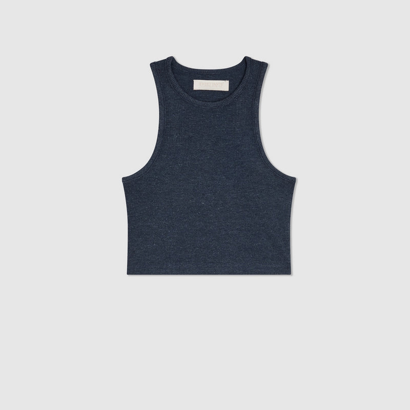 Débardeur Urban Tank Crop - Navy - Femme