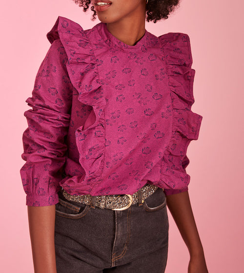 Blusa Voliane - Alix Cassis