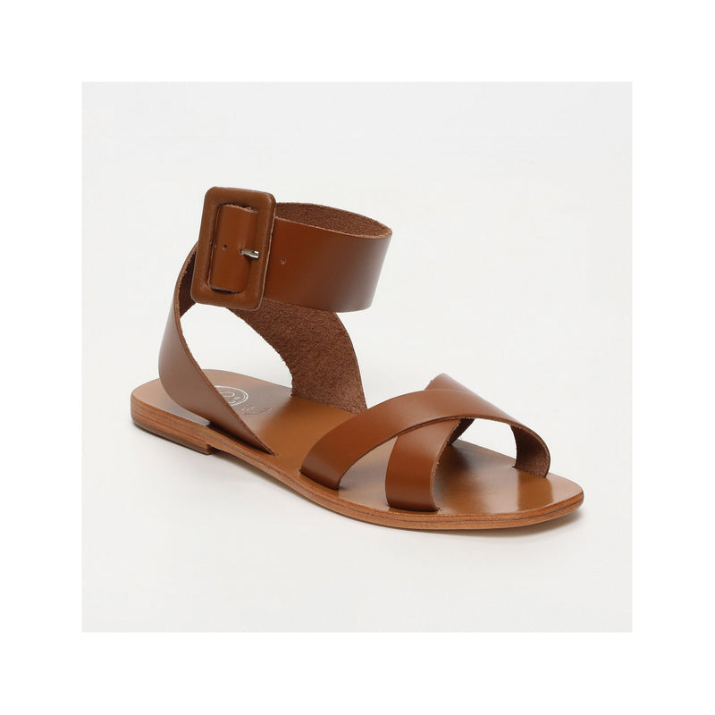 White Sun - Sandales Sofia - Camel - Femme