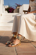 Sofia Sandals - Dark Gold