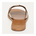 Mules Noham - Light Gold Croco