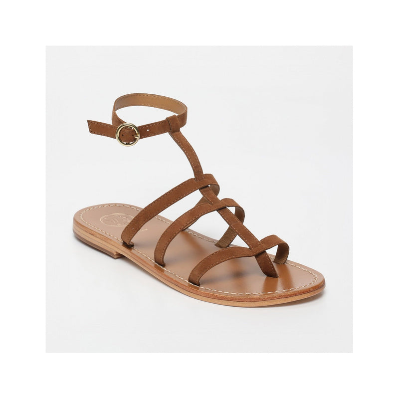 White Sun - Sandales Entre-Doigts Tenley - Camel - Femme