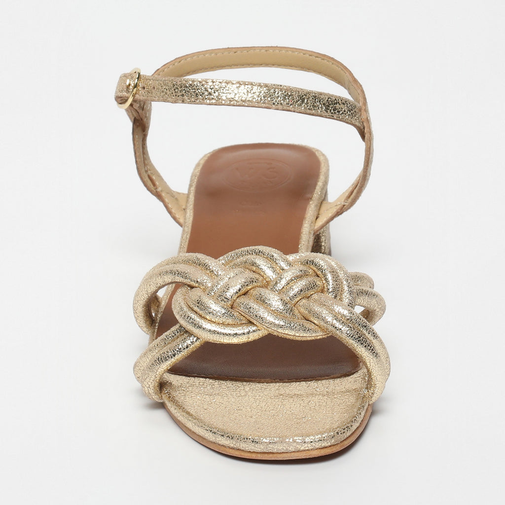 Sandalias de Tacón Darpanika - Gold