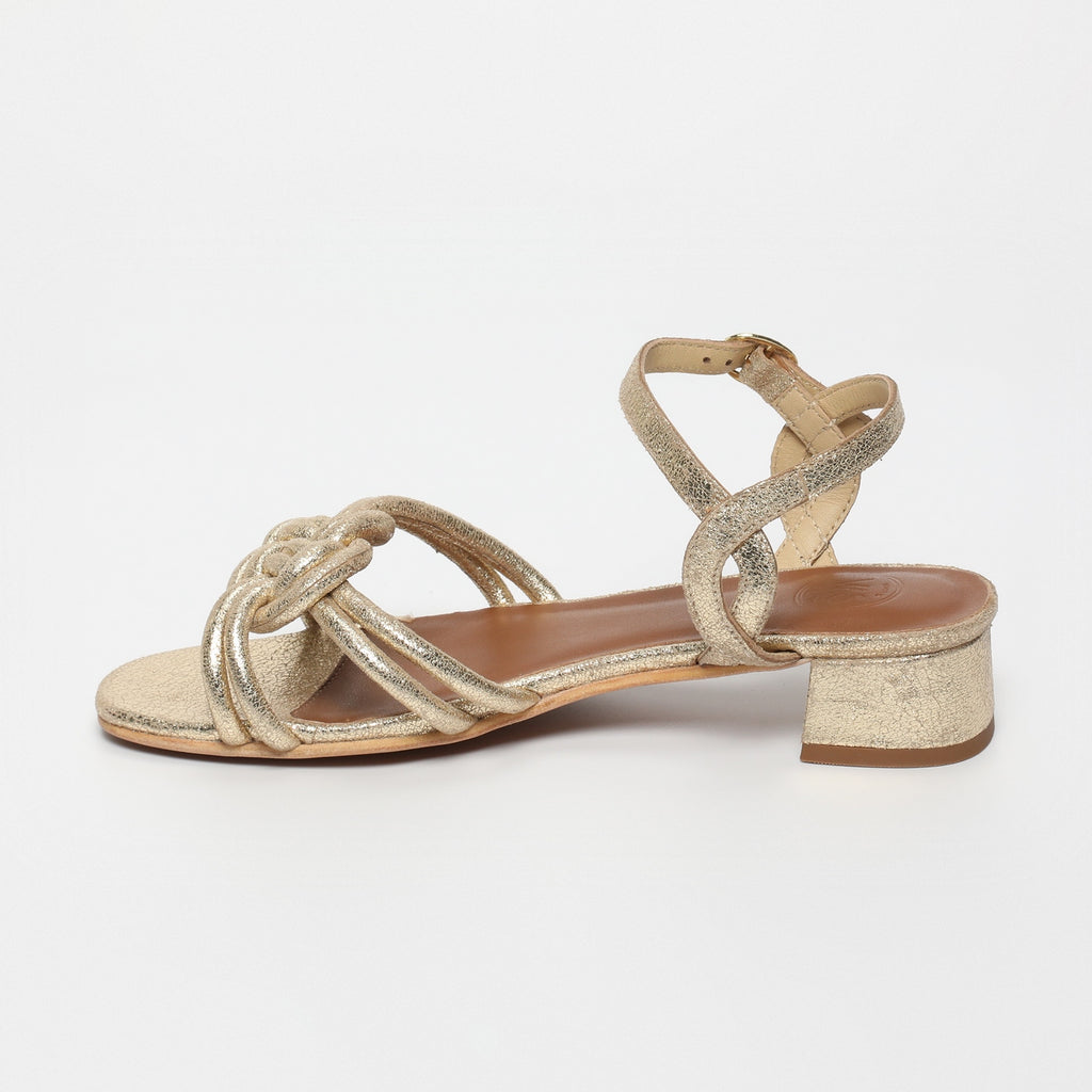 Sandalias de Tacón Darpanika - Gold