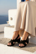 Sandalias de Tacón Isia - Black