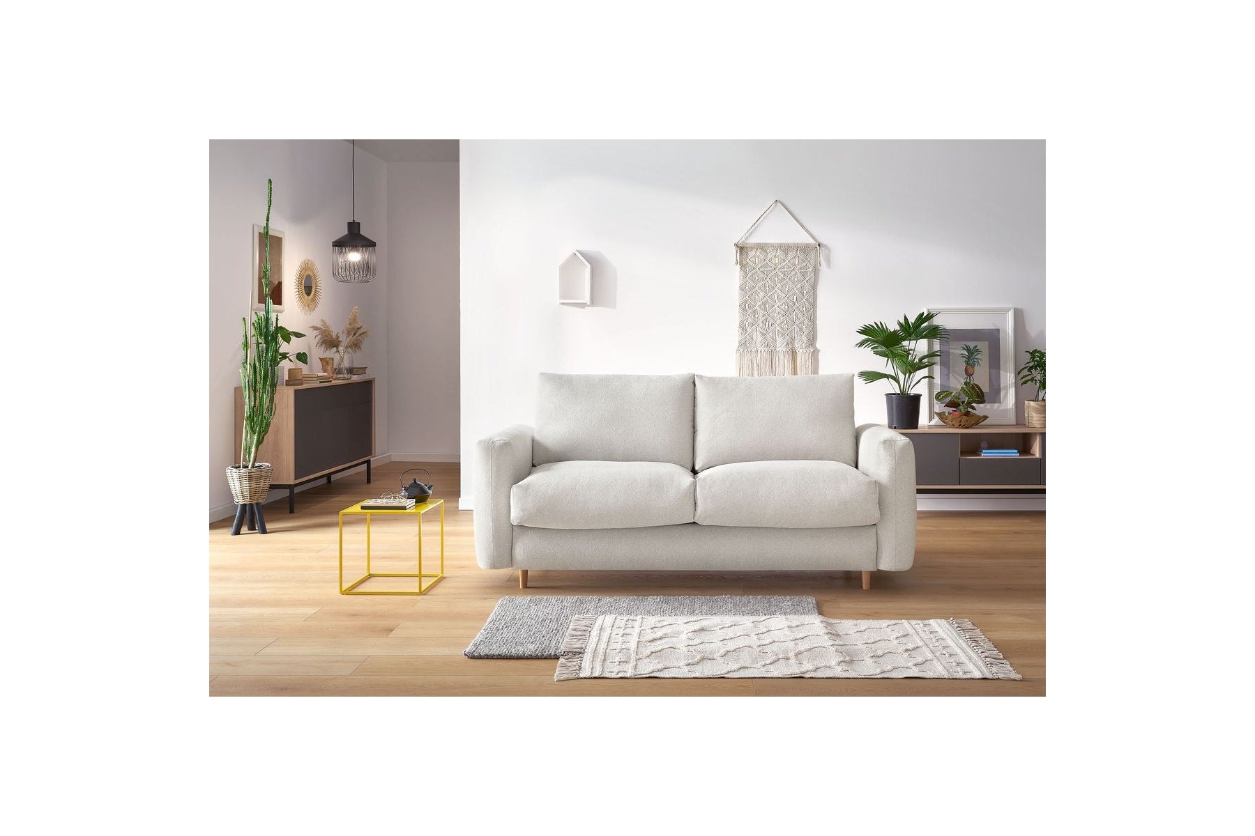 Sofá recto convertible Cocoone apertura exprés - 160X200