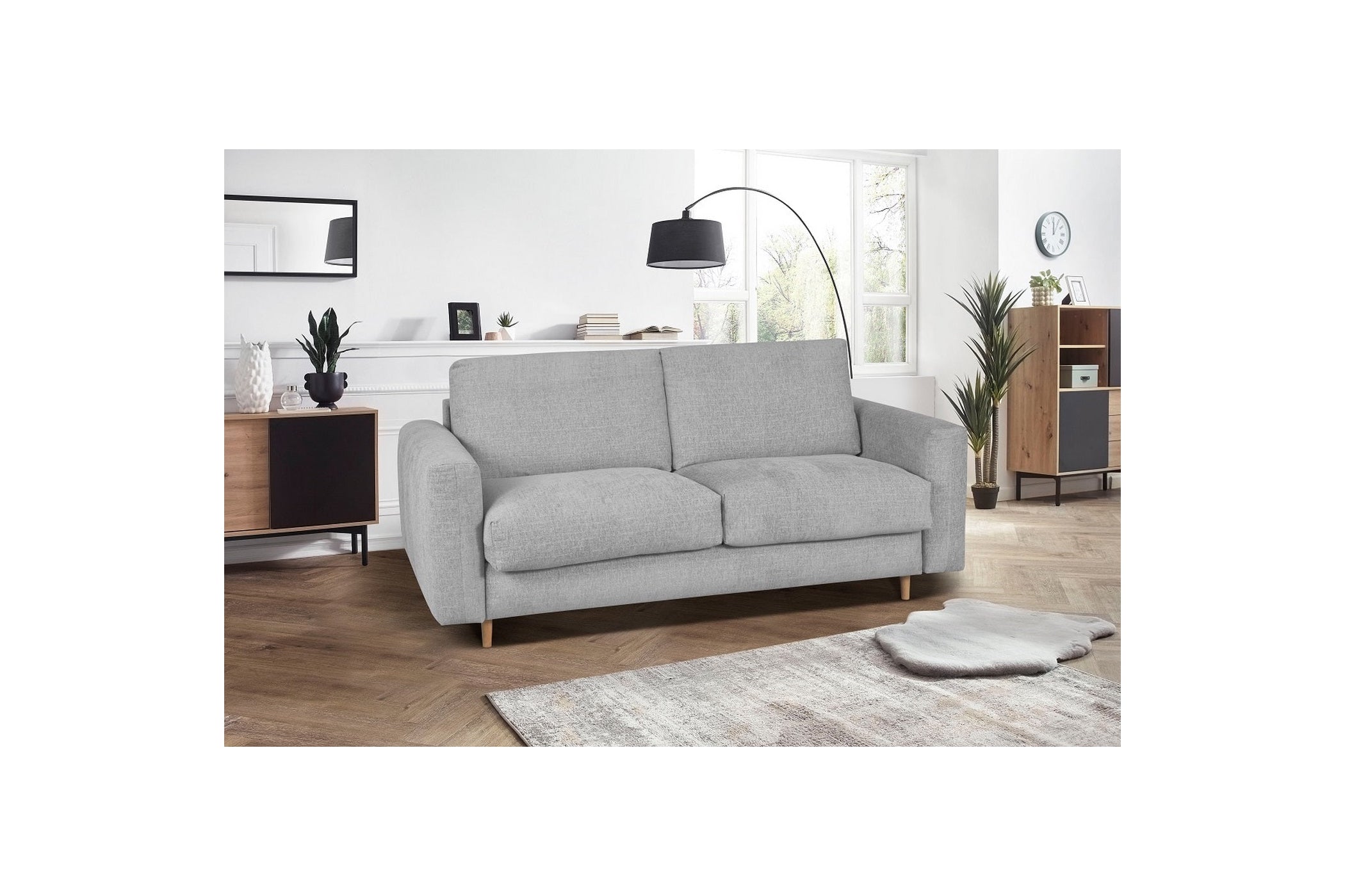 Sofá recto convertible Cocoone apertura exprés - 140 x 200