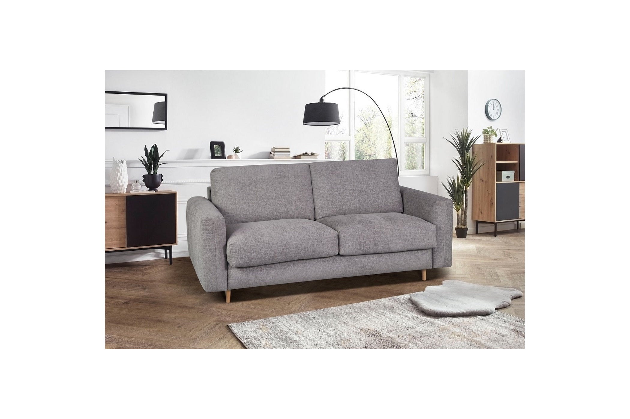 Sofá recto convertible Cocoone apertura exprés - 140 x 200