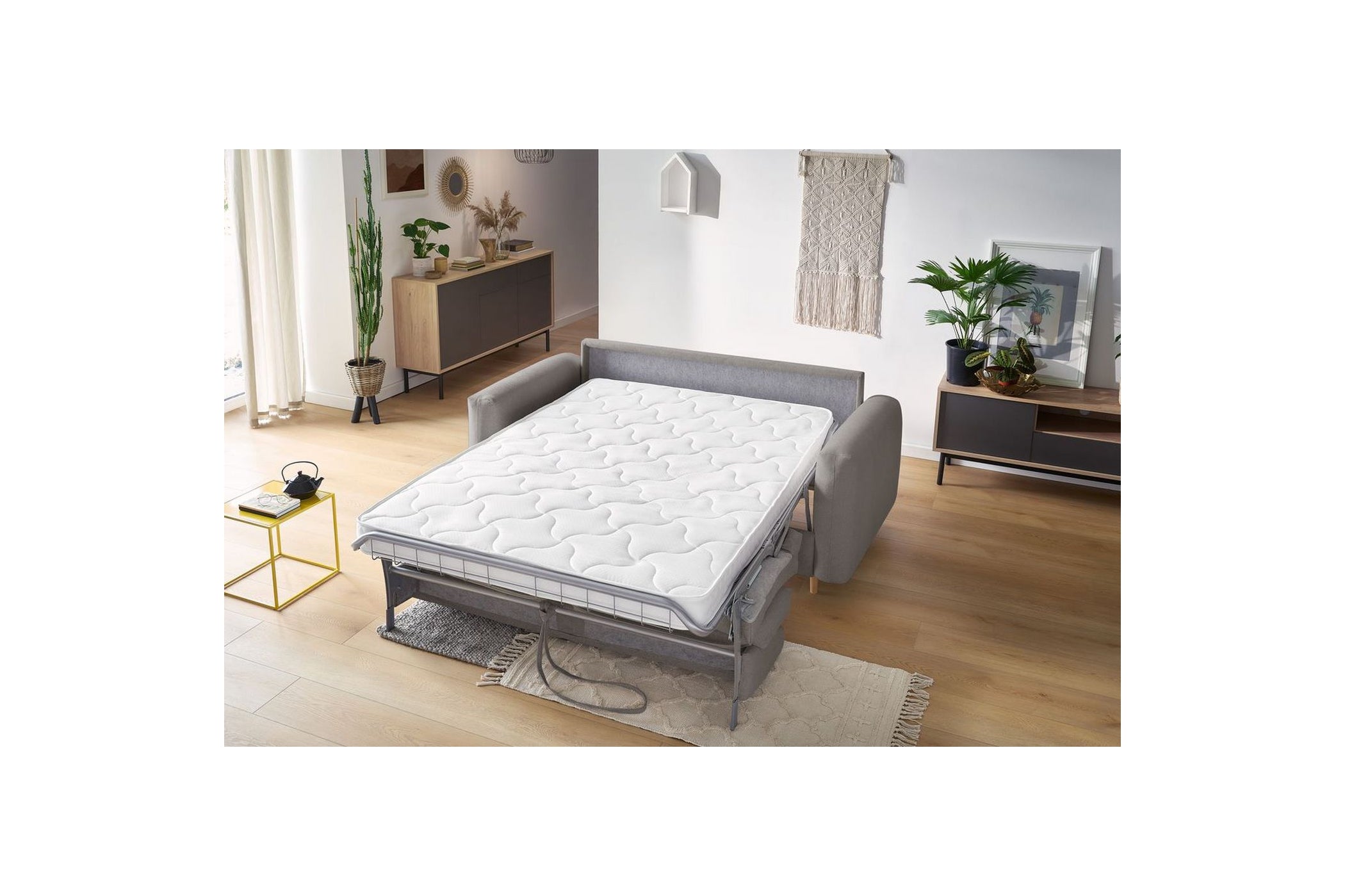 Sofá recto convertible Cocoone apertura exprés - 140 x 200