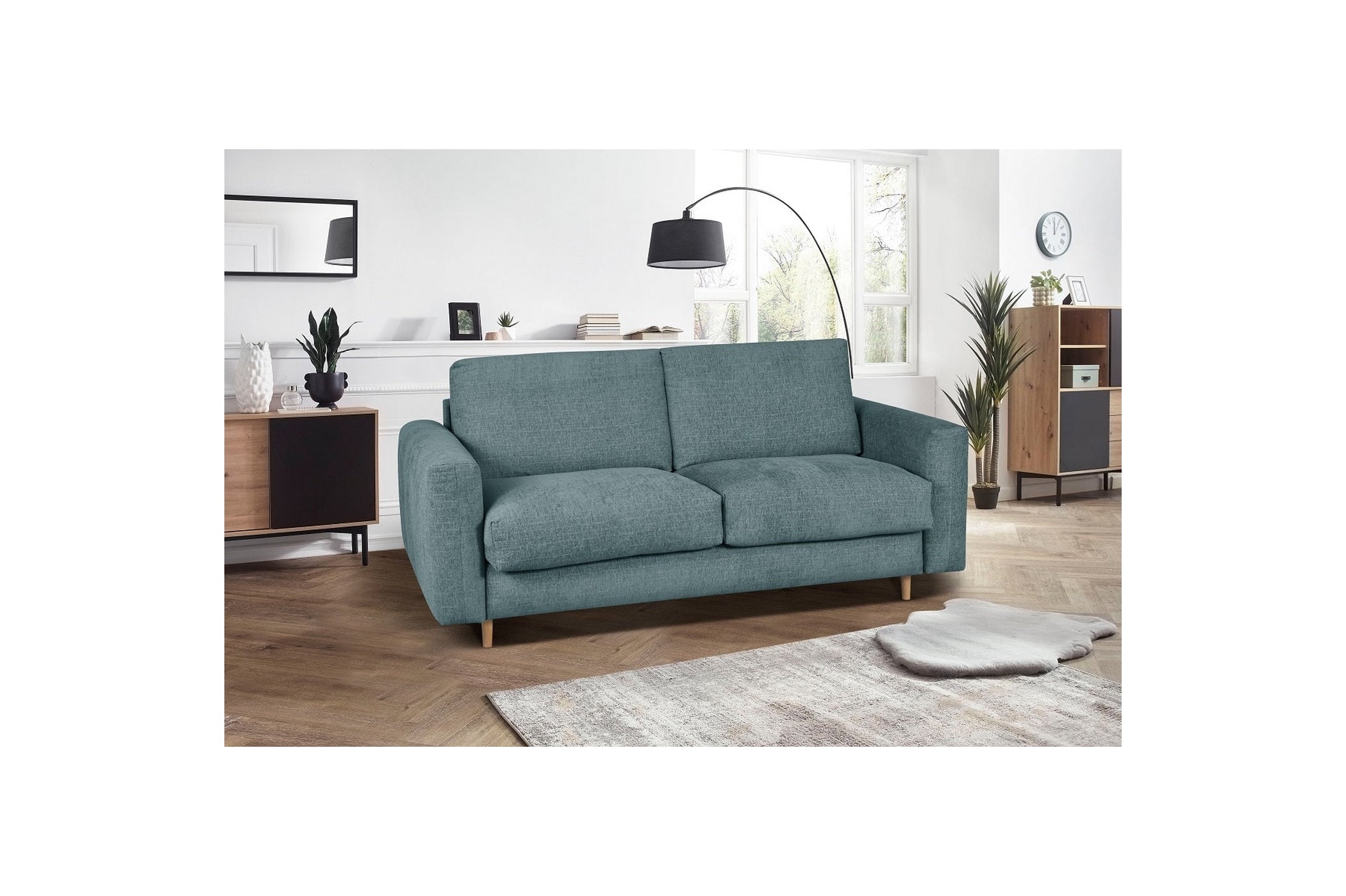 Sofá recto convertible Cocoone apertura exprés - 140 x 200