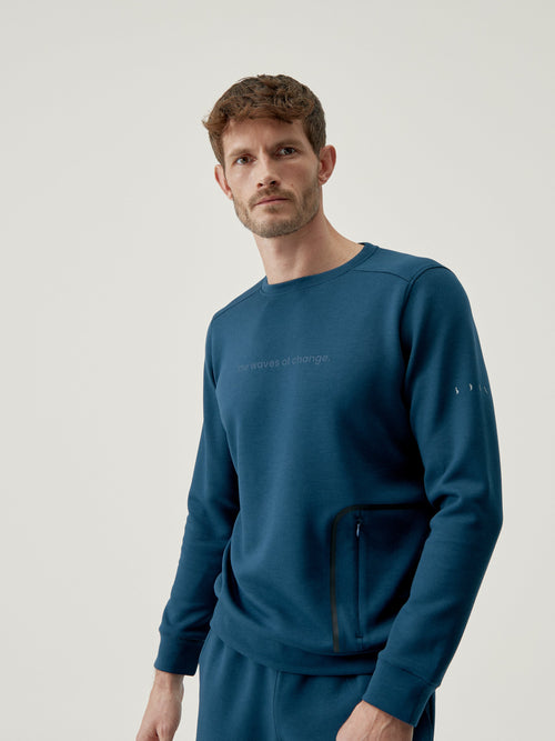 Sweatshirt Yangtse - Bleu De La Mer