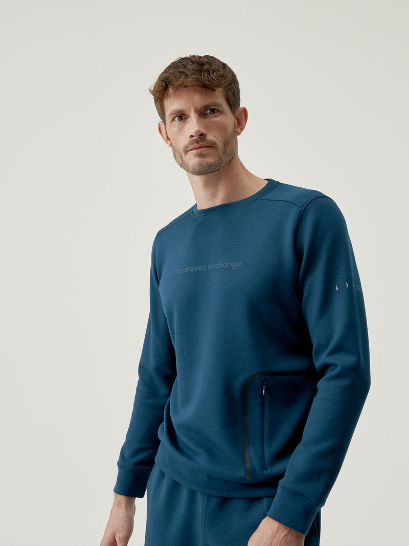 Sweatshirt Yangtse - Bleu De La Mer