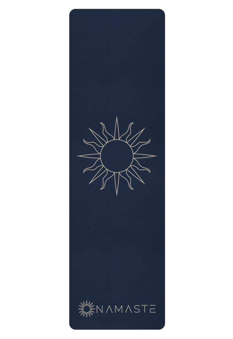 Tapis De Sport Mat - Bleu Nuit - Mixte