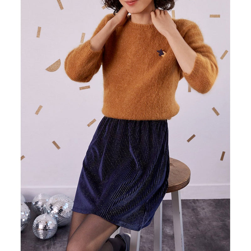 Falda Zaimette - Celeste