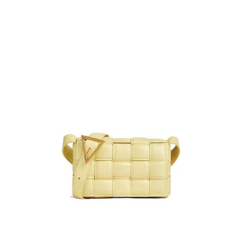 Bottega Veneta Small Padded Cassette Bag - Yellow - Woman