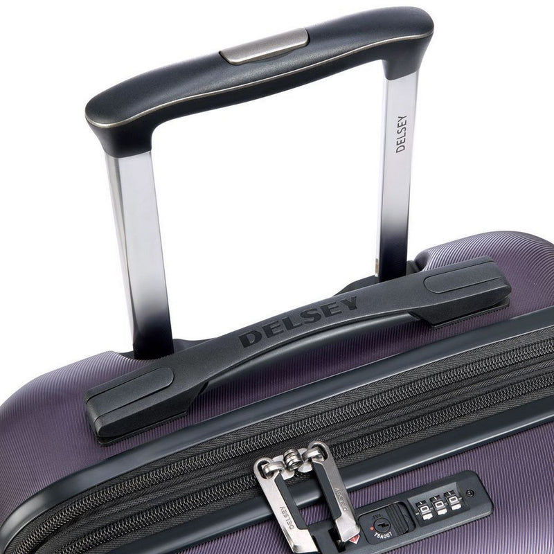 Air Armour Valise Trolley Extensible 4 Doubles Roues 77 Cm - Violet Valises Long Séjour Delsey