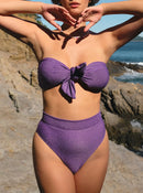 Bas De Maillot Alia - Shiny Violet