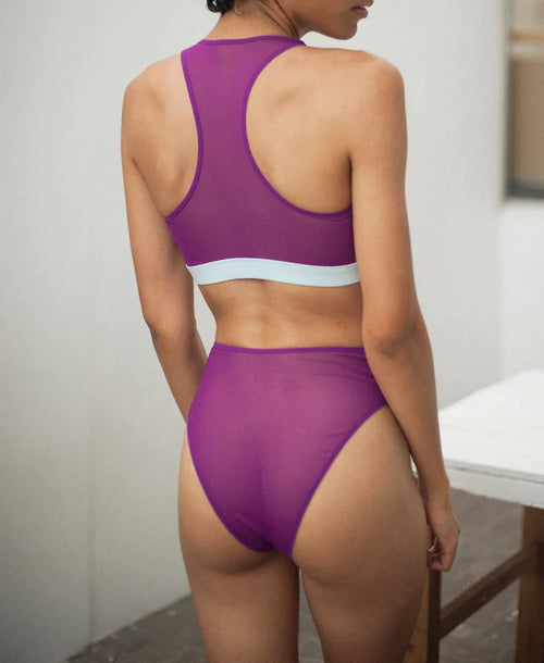 Culotte Coco - Violet Tulle