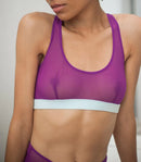 Soutien-Gorge Ines - Violet Tulle