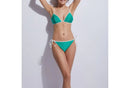 Culotte De Bain Richie - Green Glossy - Avorio Glossy