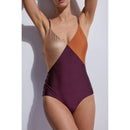 Maillot Une Pièce Santiago - Wine Glossy