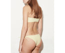 Bas De Maillot Serena - Yellow Seersucker