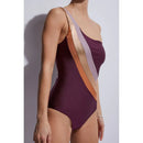 Maillot Une Pièce Venice - Wine Glossy