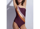 Maillot Une Pièce Venice - Wine Glossy