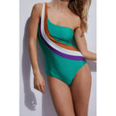 Maillot Une Pièce Venice - Green Glossy