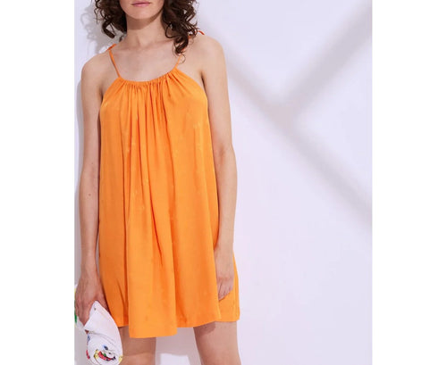 Vestido Cini - Palmito naranja
