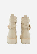 Amy - Cuir Beige - Bons Baisers - The Bradery