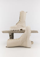 Anita - Cuir Lisse Beige - Bons Baisers - The Bradery