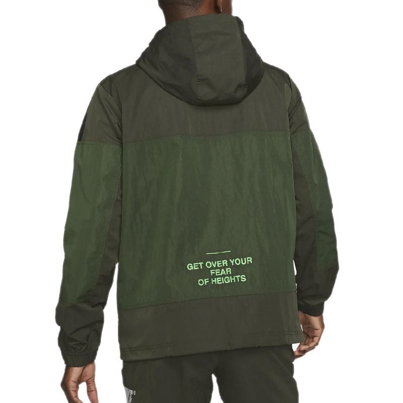 Anorak Air Jkt Textile - Khaki - Men - Nike - The Bradery
