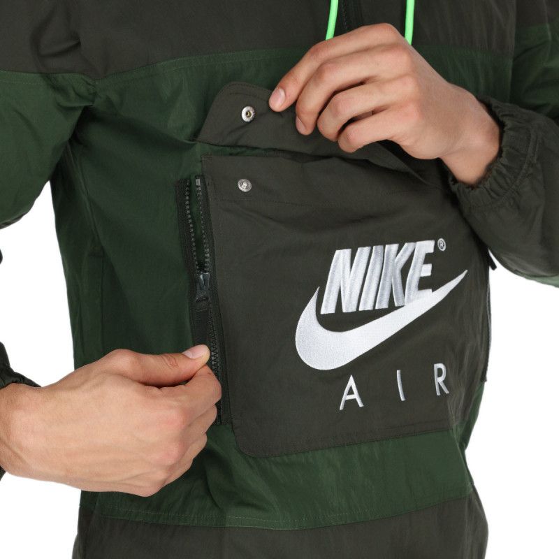Anorak Air Jkt Textile - Khaki - Men - Nike - The Bradery