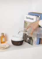 Aroma Studio - Aroma Diffuser, Humidifier & LED Lighting - Dark Wood