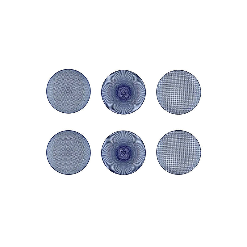 Assiette À Dessert Ø21Cm - 6 Pièces - Collection Dark - Assiettes - Björn - The Bradery