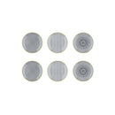 Assiette À Dessert Ø21Cm - 6 Pièces - Collection Eclipse - Assiettes - Björn - The Bradery