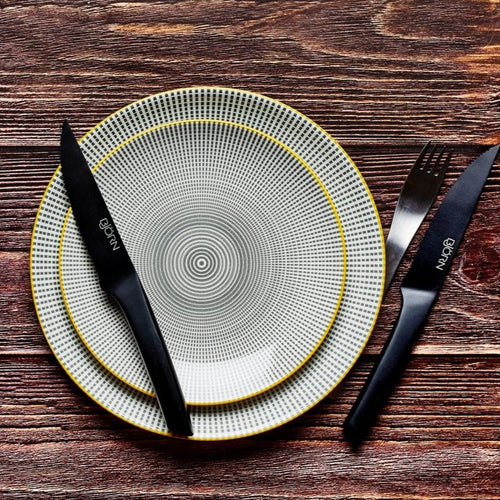 Assiette À Dessert Ø21Cm - 6 Pièces - Collection Eclipse - Assiettes - Björn - The Bradery