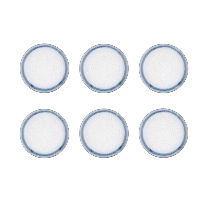 Assiette Cosmos - 6 Pièces - Azur - Björn - The Bradery