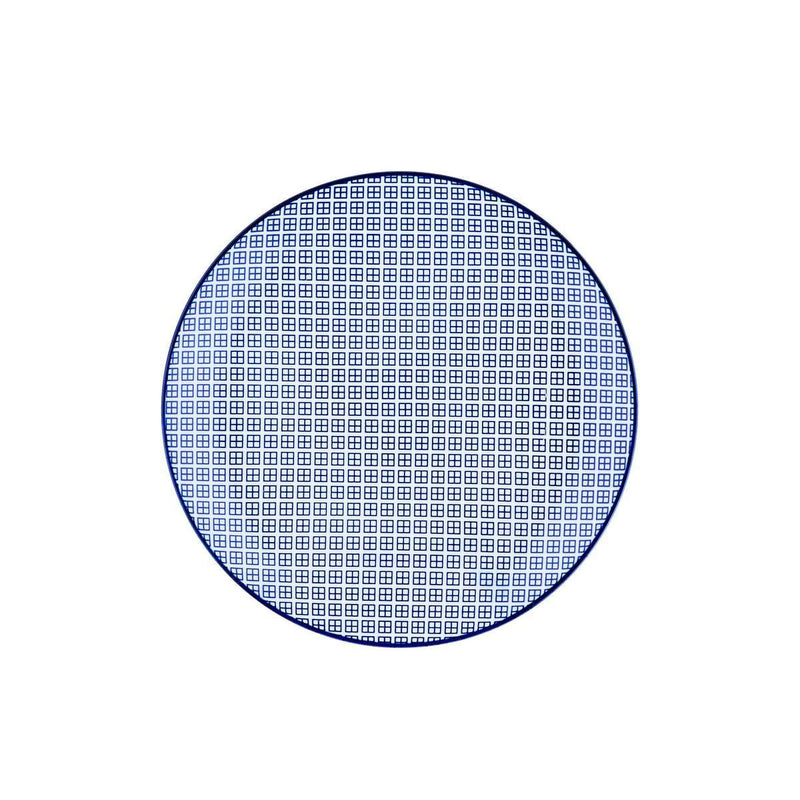 Assiette Pattern - 6 Pièces - Dark Blue Les Assiettes Björn