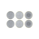 Assiette Pattern - 6 Pièces - Eclipse Les Assiettes Björn