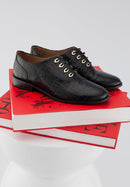 Audrey - Croco Noir - Bons Baisers - The Bradery