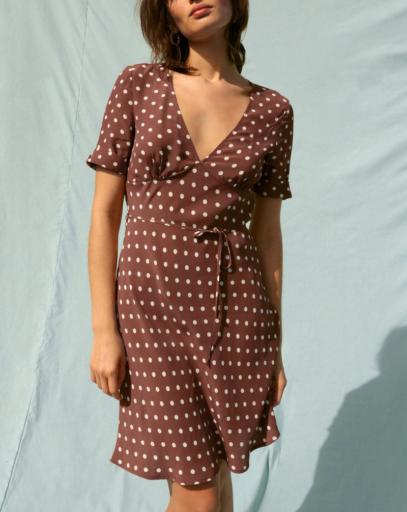 Robe Aurore - Marron