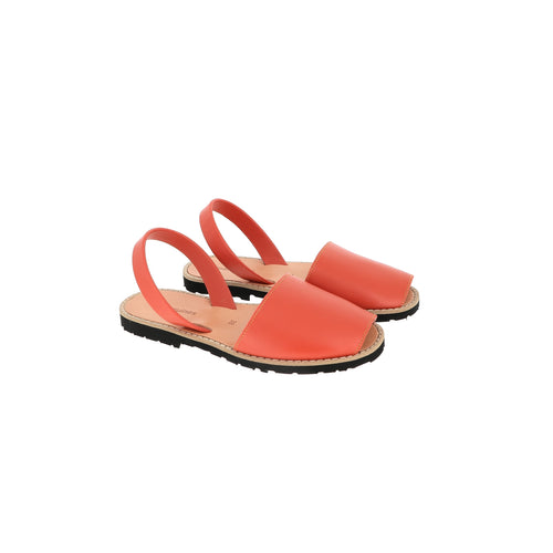 Avarca Cimarron Leather Sandals - Orange