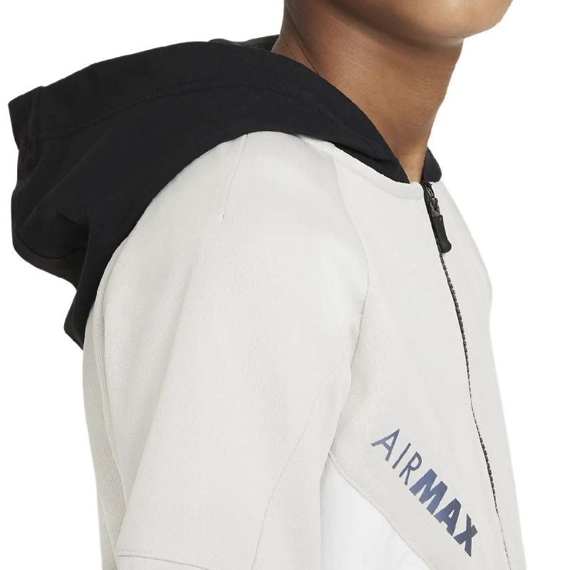 B Nsw Air Max Fz Hoodie - Sweat Junior Textile - Gray SWEAT JUNIOR TEXTILE Nike