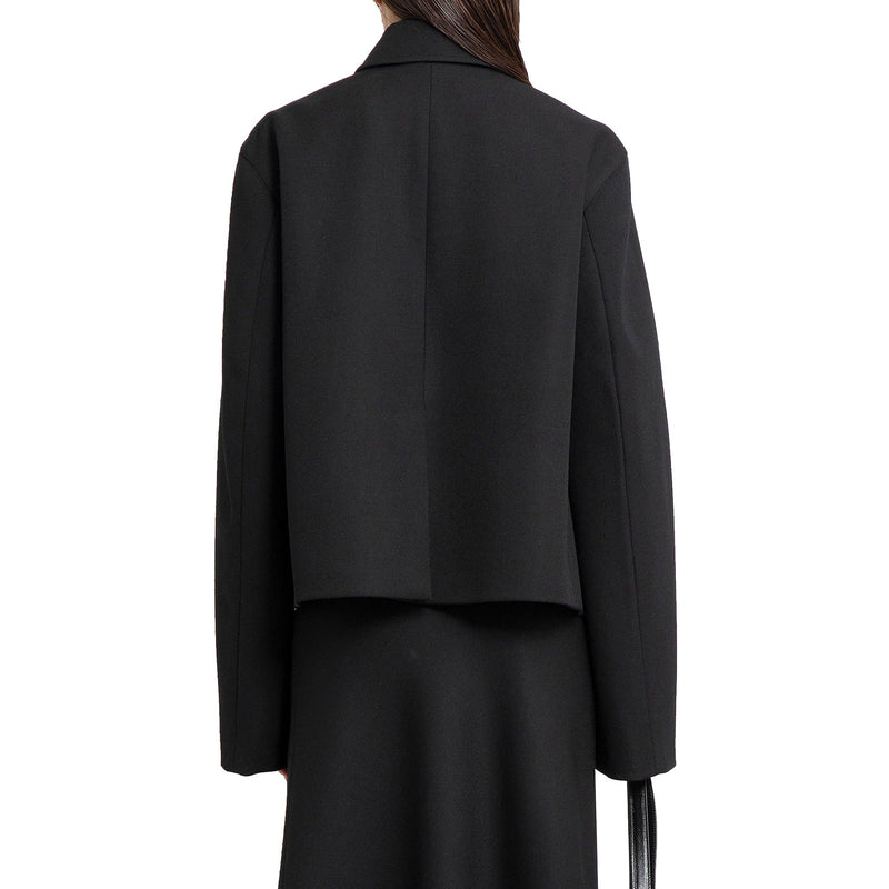 Veste Balenciaga Deconstructed Wool - Noir - Femme