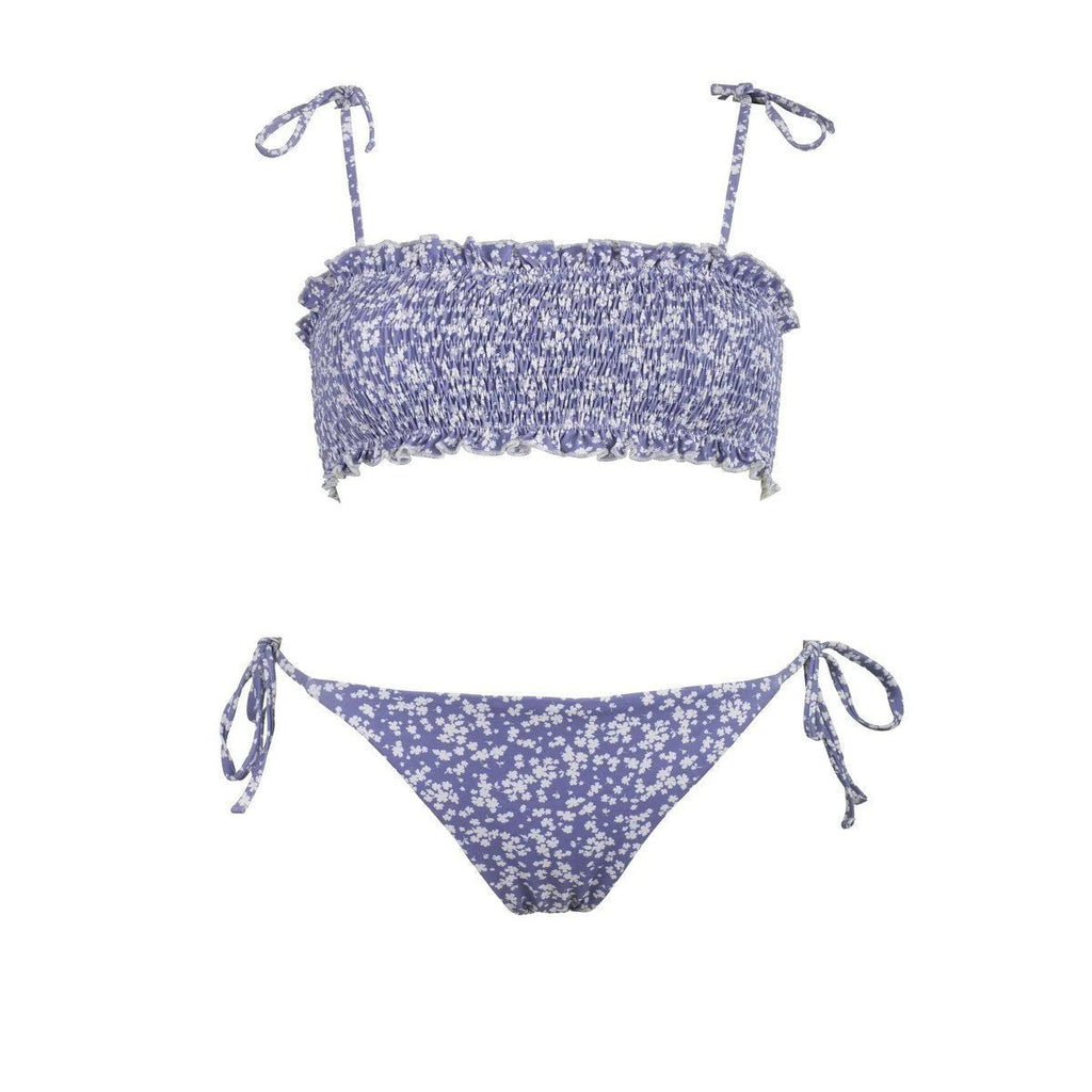 Bas De Bikini Milos - Bleu - Robin Collection - The Bradery